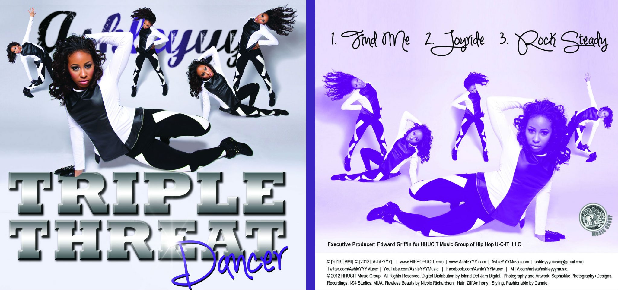 Cover Art & Tracklisting For My New EP “Triple Threat: Dancer”